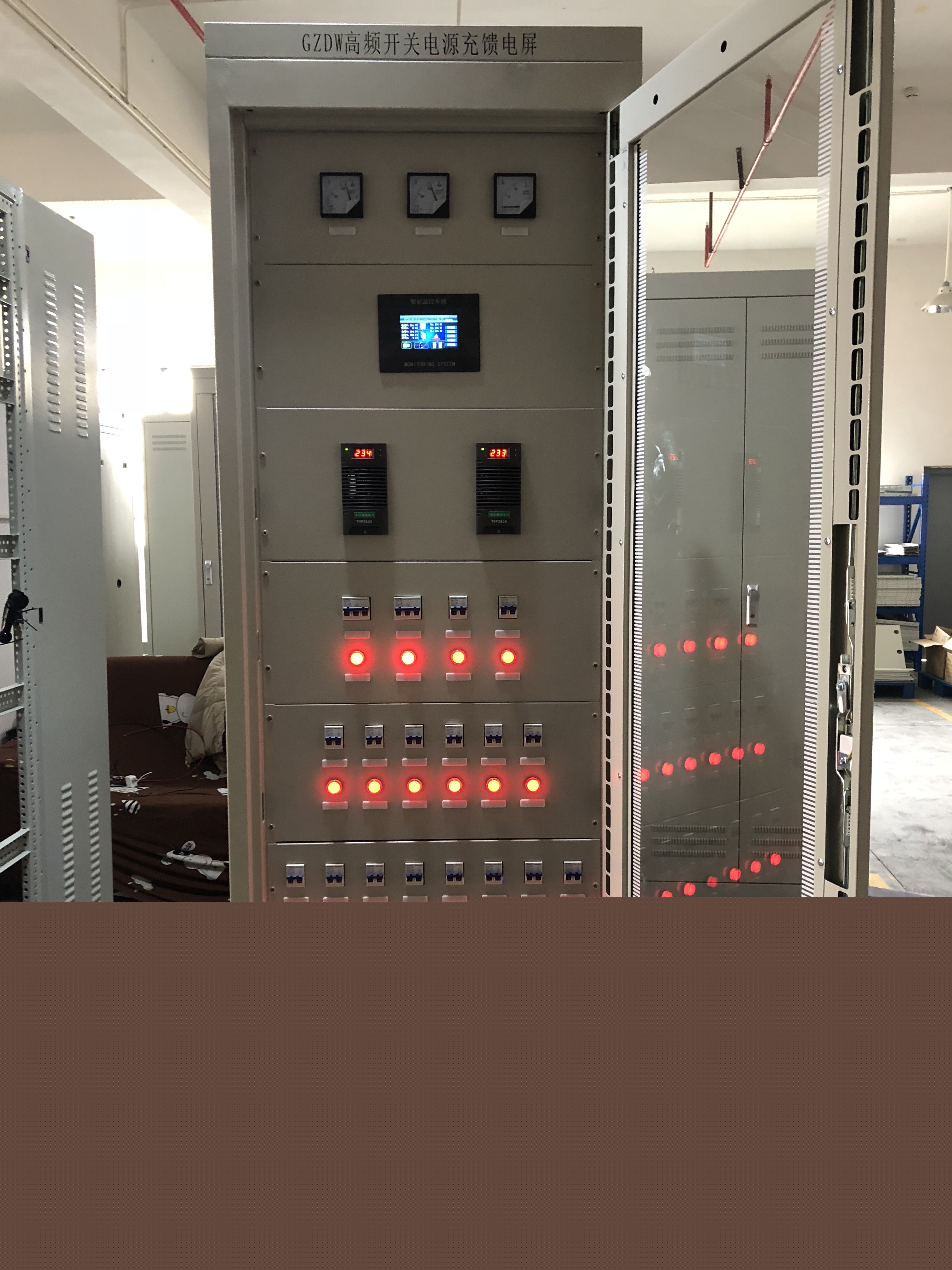 智能一体化电源系统电池容量和模块的配置